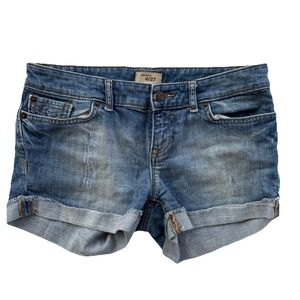 GAP Women's Blue Denim Jean Shorts